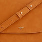 Nina Tan Vegan Leather Messenger Purse