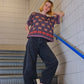 Bauhaus Short Sleeve Sweater Tee Rhodolite