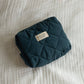 Quilted travel pouch