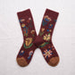 Mousse Flowers & Birds Socks
