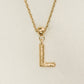 Letter Charm Necklace