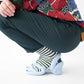 Bonne Maison Socks Stripes Épicéa