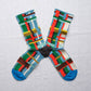 Bonne Maison Socks Carreaux Blue Princier