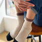 Color Block Girlfriend Socks