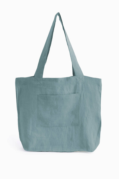 Linen Slumber Solid Tote Bag
