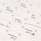 Picnic Undated Monthly Planning Pad