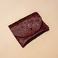 Cardholder Plum Cowhide