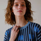 Bauhaus Short Sleeve Sweater Tee Neptune