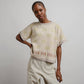 Bauhaus Short Sleeve Sweater Tee Cumulus