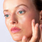 Model wearing La Crique 02 Rosewood as blush