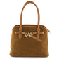 Suede Hook Shoulder Bag