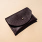 Cardholder Plum Leather