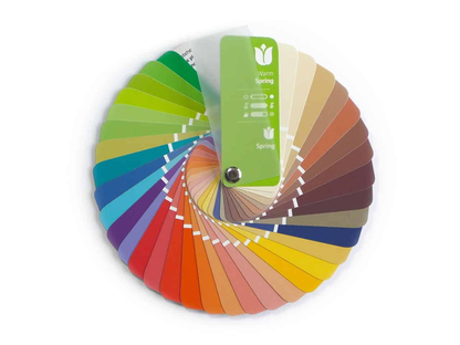 Full Color Palette Swatch Fans