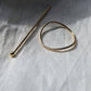 Hammered Circle Hairpin