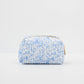 Bunny Blues Small Quilted Make Up Bag