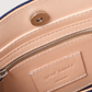 Jaunt Merino Wool Mini Tote Sky, Denim Vachetta