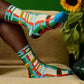 Bonne Maison Socks Carreaux Blue Princier