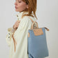 Bedford Merino Wool Midi Backpack-Sky