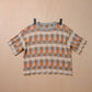 Anni Grid Plaited Tee