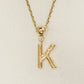 Letter Charm Necklace