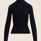 The Be Your Girl Top Black by Favorite Daughter, flat lay front