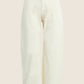 The Major Pant Winter White by Favorite Daughter, flat lay front