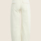 The Major Pant Winter White by Favorite Daughter, flat lay back