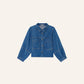 Sessùn Leone Overshirt in Denim Blue