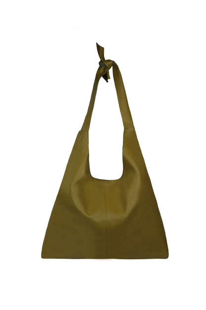 Leather Knot Tote