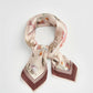 Whispering Sands Cream Square Scarf