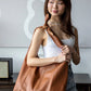 Leather Knot Tote