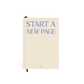 Lined Notebook | Start A New Page